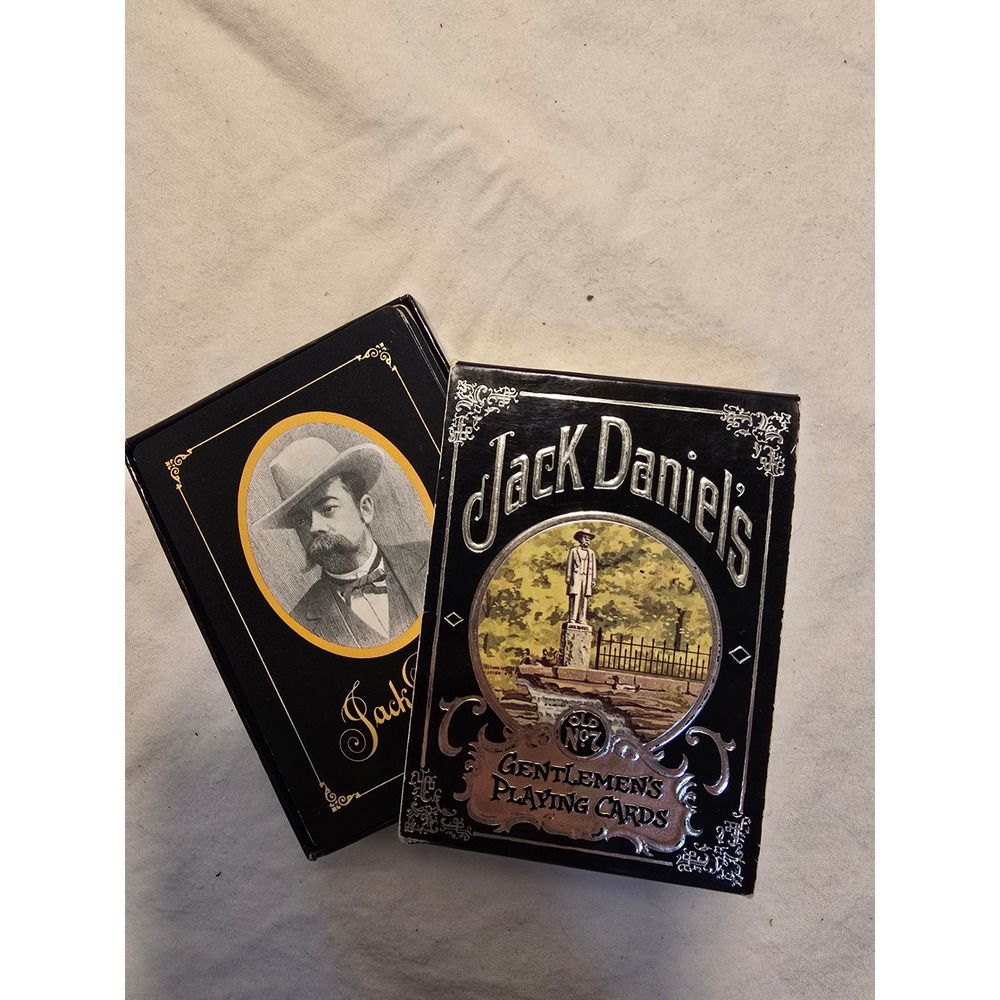 Jack Daniels Old No 7 Gentlemen Playing Cards Vintage Whiskey Deck /0575